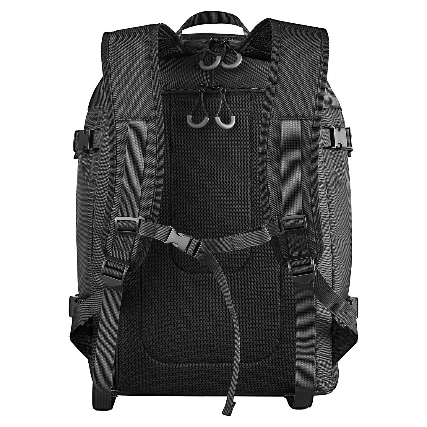 VEVOR Ski Boot Bag, 55L Backpack for Men & Women, Waterproof, Durable 1680D Oxford, Black