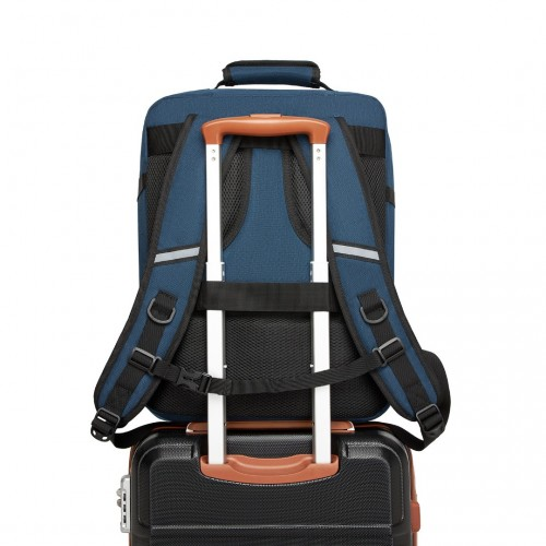 Kono Multi-purpose Business Backpack - Fits 15.6" Laptop, Ideal for Work, Travel & Commute - Navy