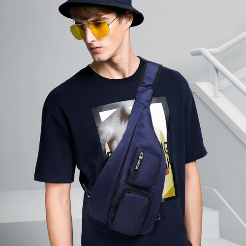 Miss Lulu Casual Single Strap Sling Backpack - Navy | Durable & Lightweight