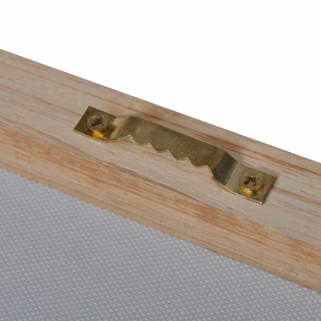 Canvas Wall Print Set Monochrome New York Skyline 200 x 100 cm