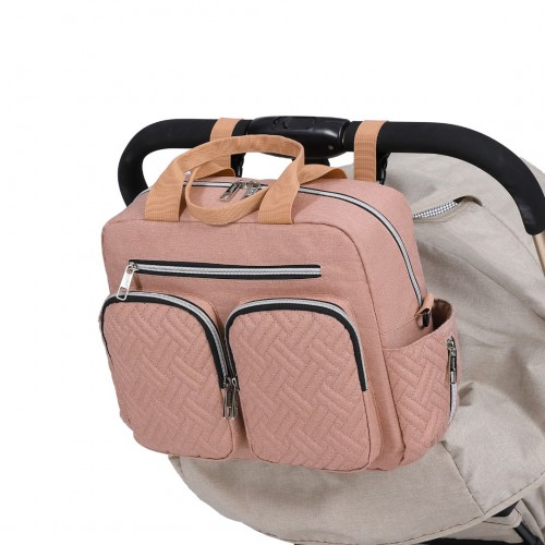 Kono Durable and Functional Changing Tote Bag - Pink | Perfect for Moms and Dads