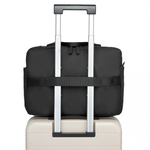 Kono Water-Resistant Travel Bag with Laptop Sleeve - Multi-Functional Tote for Business and Weekend - Large Capacity for Men and Women - Black