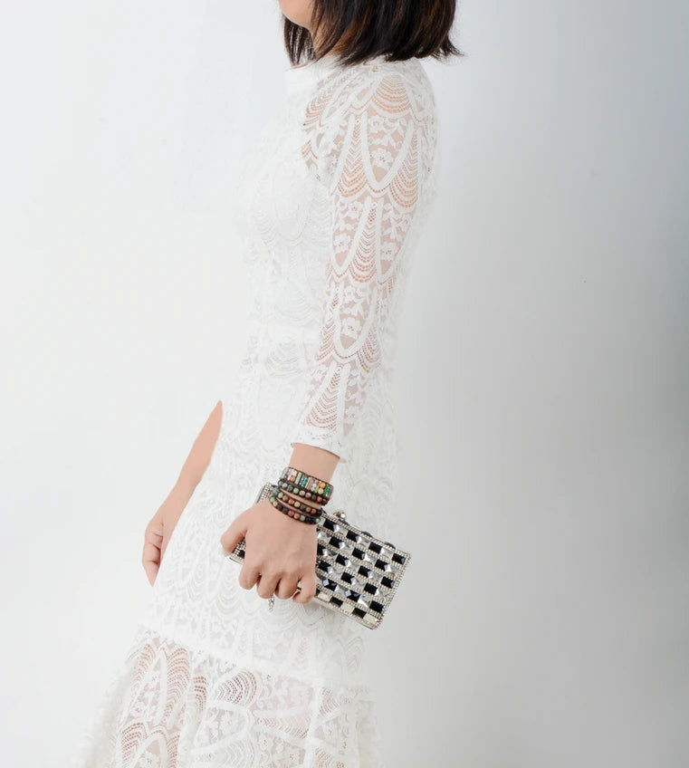 Affection Bracelet - Natural Semi Precious Stone Leather Bracelet