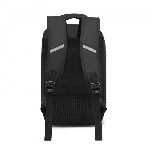 Kono Multi-purpose Business Carry-On Backpack - Fits 15.6" Laptop, Ideal for Work, Travel & Daily Commute - Black