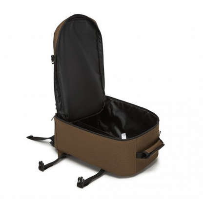 Kono Multi-purpose Business Carry-On Backpack – Fits 15.6" Laptop, Ideal for Work, Travel & Daily Commute - Brown