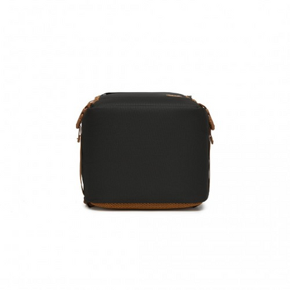 Kono Multi-purpose Business Carry-On Backpack - Fits 15.6" Laptop, Ideal for Work, Travel & Daily Commute - Black and Brown