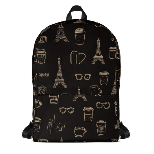 Paris Romance Backpack – Stylish, Functional & Durable Everyday Bag
