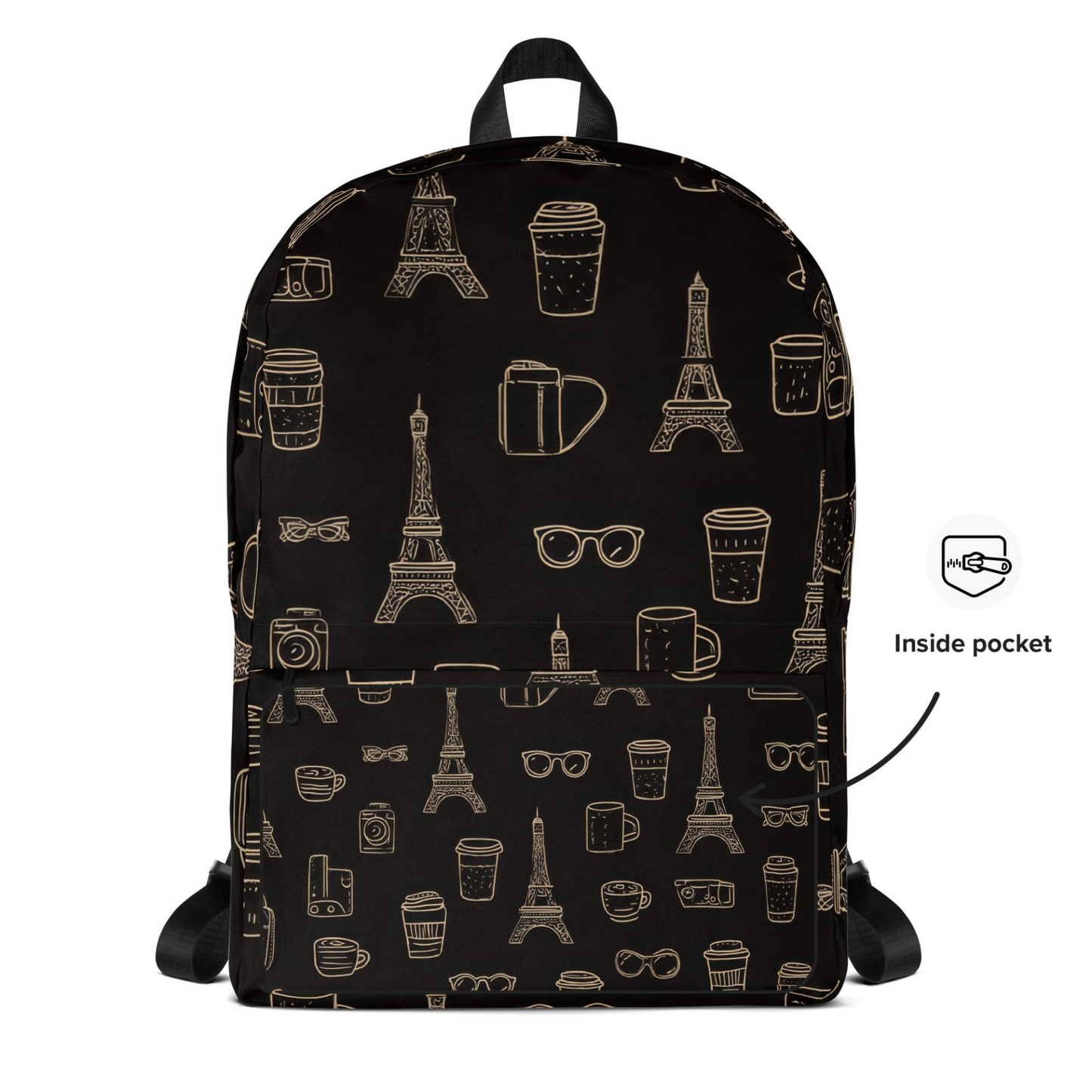Paris Romance Backpack – Stylish, Functional & Durable Everyday Bag