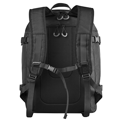 VEVOR Ski Boot Bag, 55L Backpack for Men & Women, Waterproof, Durable 1680D Oxford, Black
