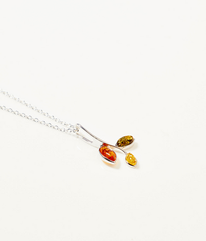Little Multicolour Amber Pendant