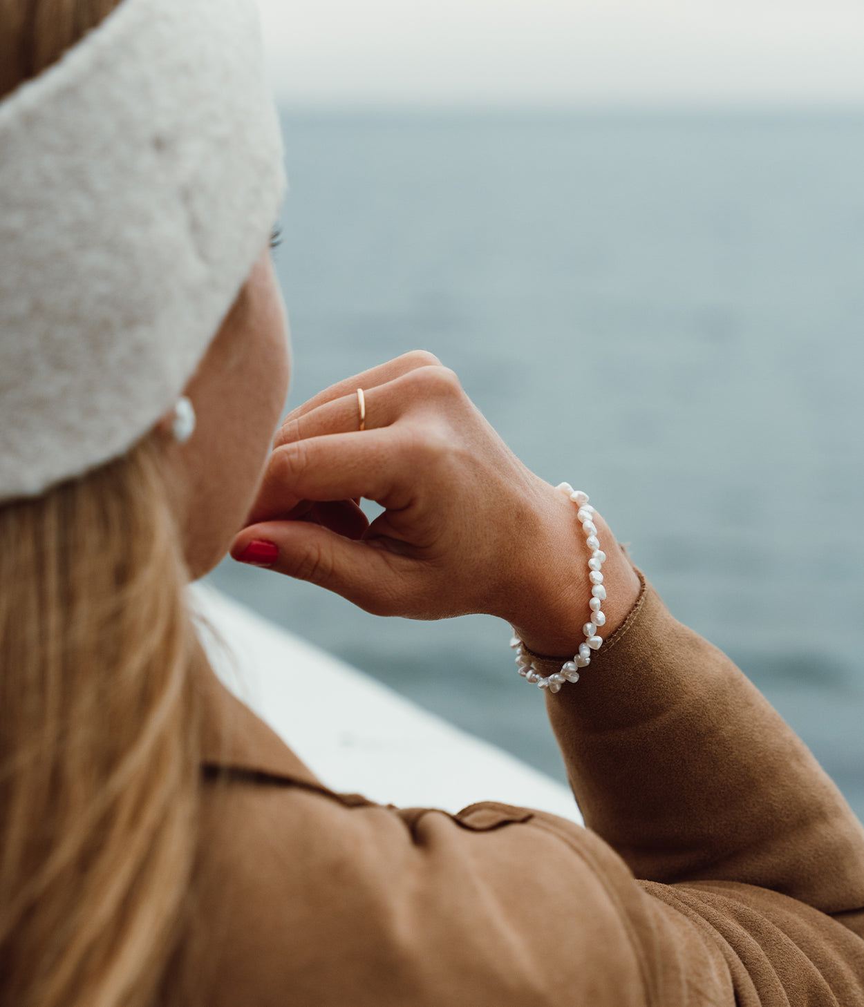 Classic Misshaped Pearl Bracelet