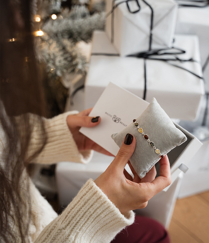 Dainty Multicolour Amber Bracelet