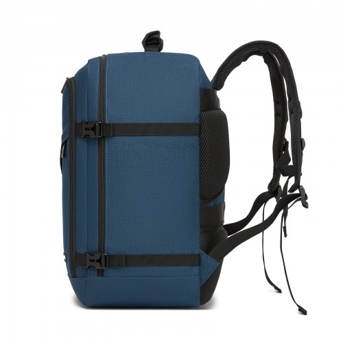 Kono Multi-purpose Business Backpack - Fits 15.6" Laptop, Ideal for Work, Travel & Commute - Navy