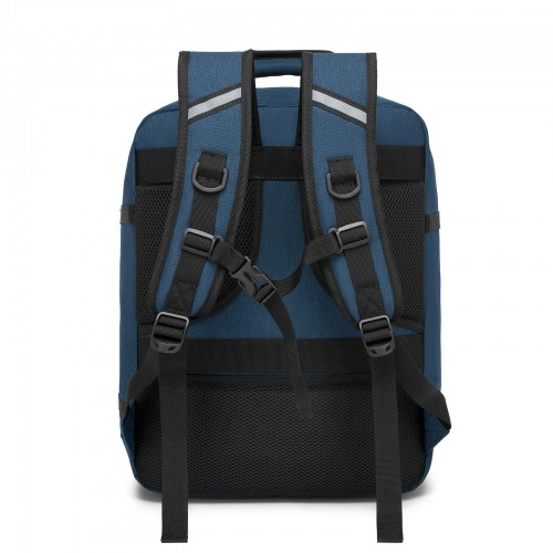 Kono Multi-purpose Business Backpack - Fits 15.6" Laptop, Ideal for Work, Travel & Commute - Navy