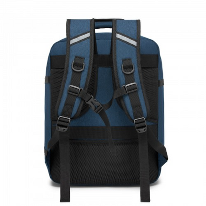 Kono Multi-purpose Business Backpack - Fits 15.6" Laptop, Ideal for Work, Travel & Commute - Navy