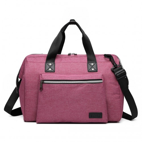 Kono Maternity Baby Changing Bag - Pink | Travel Shoulder Bag for Moms