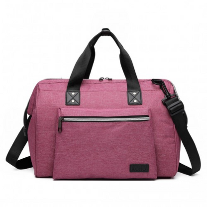 Kono Maternity Baby Changing Bag - Pink | Travel Shoulder Bag for Moms