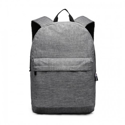 Kono Durable Polyester Everyday Backpack With Sleek Design - Grey