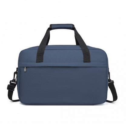 Kono Lightweight Multi Purpose Unisex Sports Travel Duffel Bag - Navy