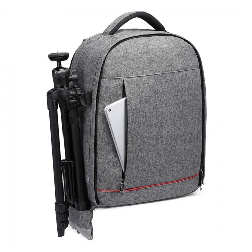 Kono Water Resistant Shockproof DSLR Camera Backpack - Grey | E6928 | Travel & Photography Essential