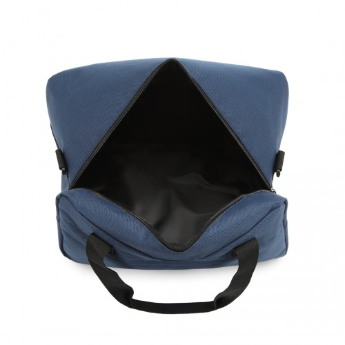 Kono Lightweight Multi Purpose Unisex Sports Travel Duffel Bag - Navy