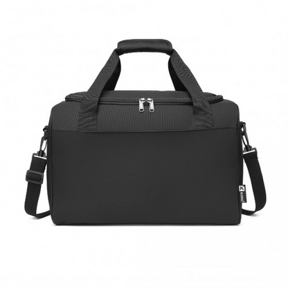 Kono Structured Travel Duffle Bag - Black