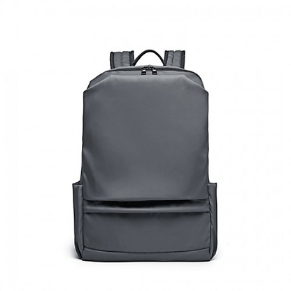 Kono Water Resistant Travel Backpack with USB Charging Port - Grey