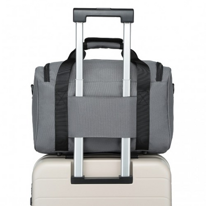 Kono Structured Travel Duffle Bag - Grey | Premium Quality, Water Resistant, Spacious, Versatile