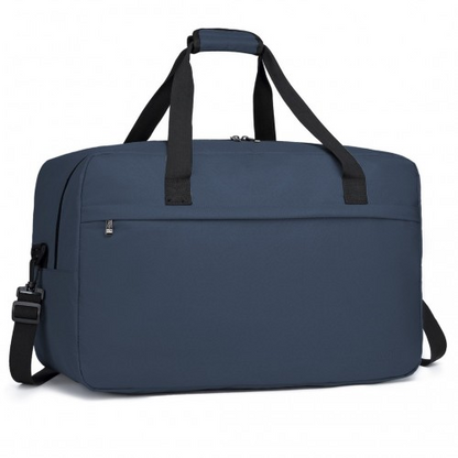 Kono Lightweight Multi Purpose Unisex Sports Travel Duffel Bag - Navy
