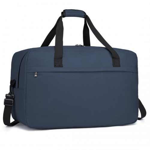 Kono Lightweight Multi Purpose Unisex Sports Travel Duffel Bag - Navy