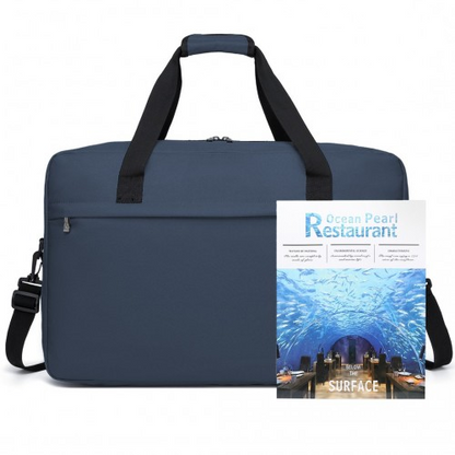 Kono Lightweight Multi Purpose Unisex Sports Travel Duffel Bag - Navy