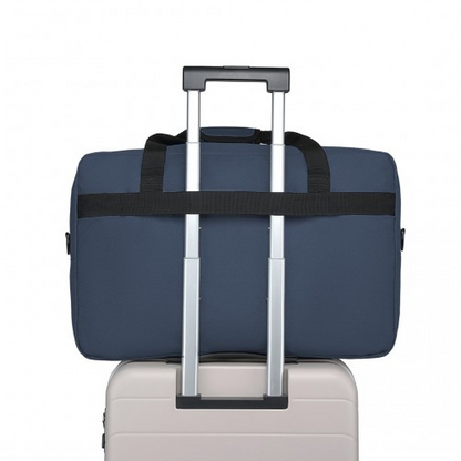 Kono Lightweight Multi Purpose Unisex Sports Travel Duffel Bag - Navy