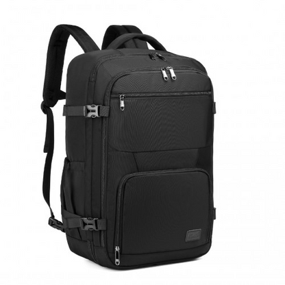 Kono Multifunctional Portable Travel Backpack Cabin Luggage Bag - Black