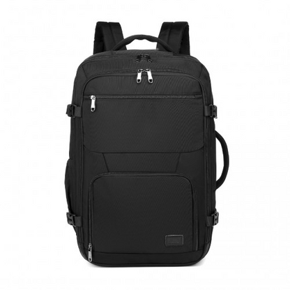 Kono Multifunctional Portable Travel Backpack Cabin Luggage Bag - Black