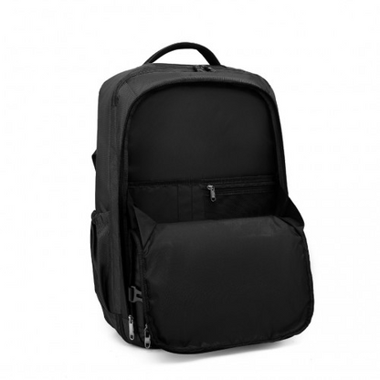 Kono Multifunctional Portable Travel Backpack Cabin Luggage Bag - Black