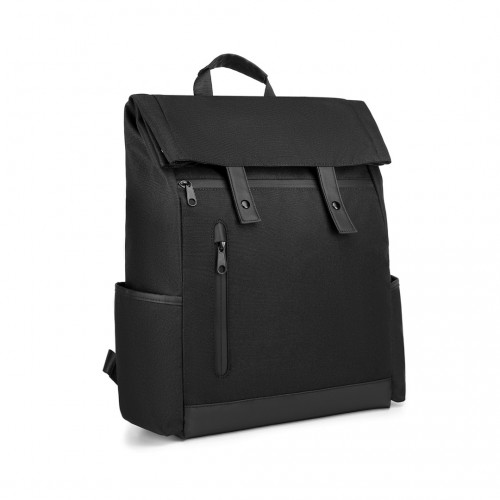 Kono Waterproof Large Capacity School Laptop Backpack - Black | EM2114