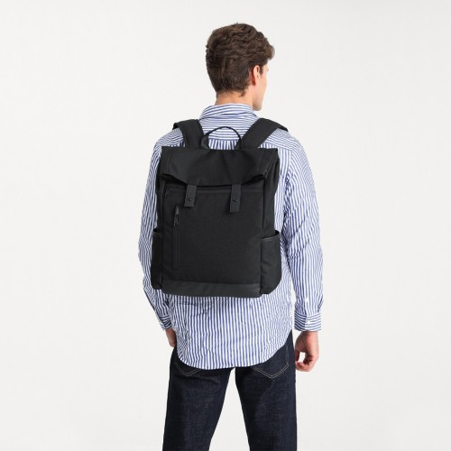 Kono Waterproof Large Capacity School Laptop Backpack - Black | EM2114