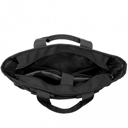 Kono Durable Waterproof Multi Men’s Backpack Shoulder Bag - Black