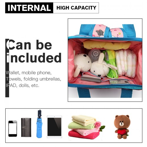 Miss Lulu Child's Unicorn Backpack with Pencil Case - Pink | LB6896 | Ideal for School & Day Trips