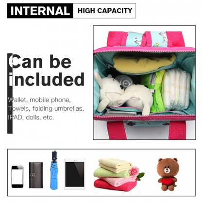 Miss Lulu Child's Unicorn Backpack with Pencil Case - Blue | High-Quality, Adorable Design for Kids