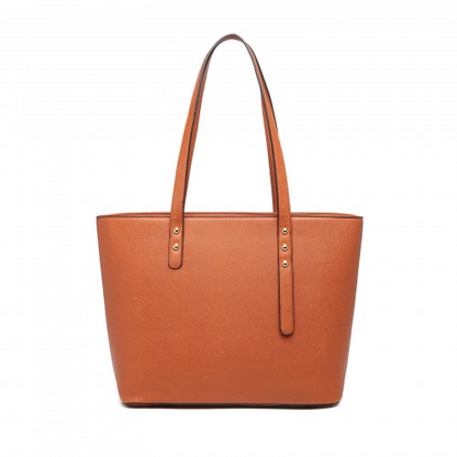 Miss Lulu 4 Piece Brown Handbag Set - Stylish and Versatile Bags for Every Occasion