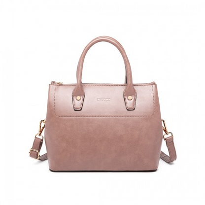 Miss Lulu Silk Scarf Shoulder Bag - Pink | Elegant & Versatile