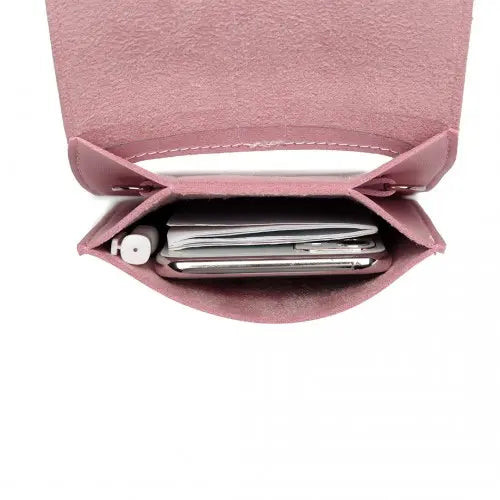 Miss Lulu Multi Use Purse Clutch Mini Shoulder Bag - Pink | Stylish & Versatile Women's Accessory