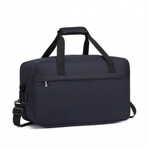 Kono Lightweight Multi Purpose Unisex Sports Travel Duffel Bag - Dark Blue