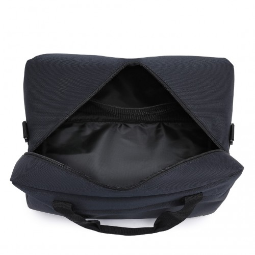 Kono Lightweight Multi Purpose Unisex Sports Travel Duffel Bag - Dark Blue