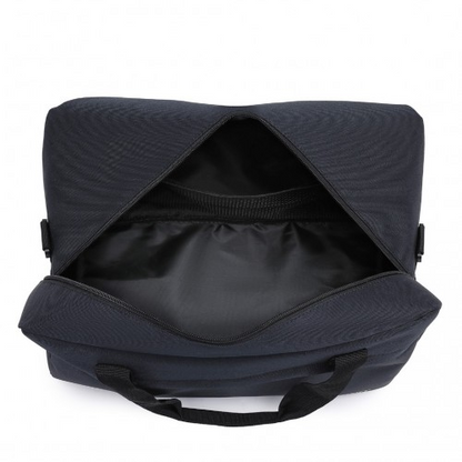 Kono Lightweight Multi Purpose Unisex Sports Travel Duffel Bag - Dark Blue