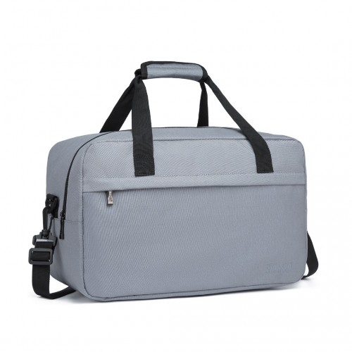 Kono Lightweight Multi-Purpose Unisex Sports Travel Duffel Bag - Light Grey | E1960M