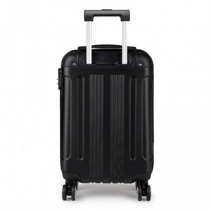 Kono 19 Inch ABS Hard Shell Suitcase Luggage - Black