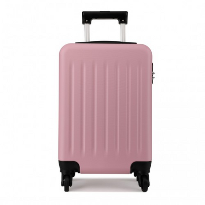 Kono 19 Inch ABS Hard Shell Carry On Luggage - Pink | Lightweight & Durable