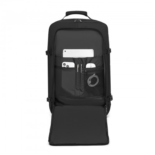 Kono Multi-purpose Business Large Backpack – Fits 15.6" Laptop, Ideal for Work, Travel & Daily Commute - Black